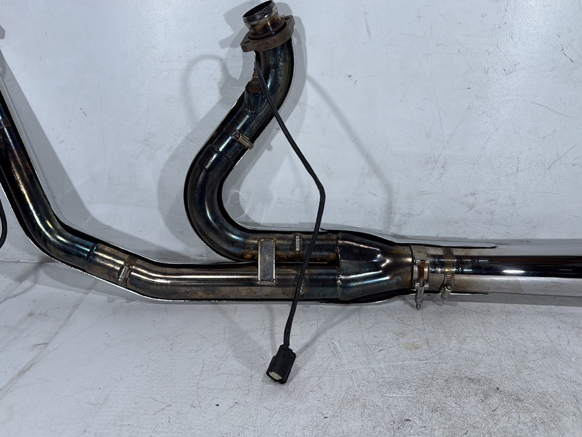 2014 Harley Dyna Low Rider FXDL Exhaust Header Pipes Muffler 2 into 1 BASSANI