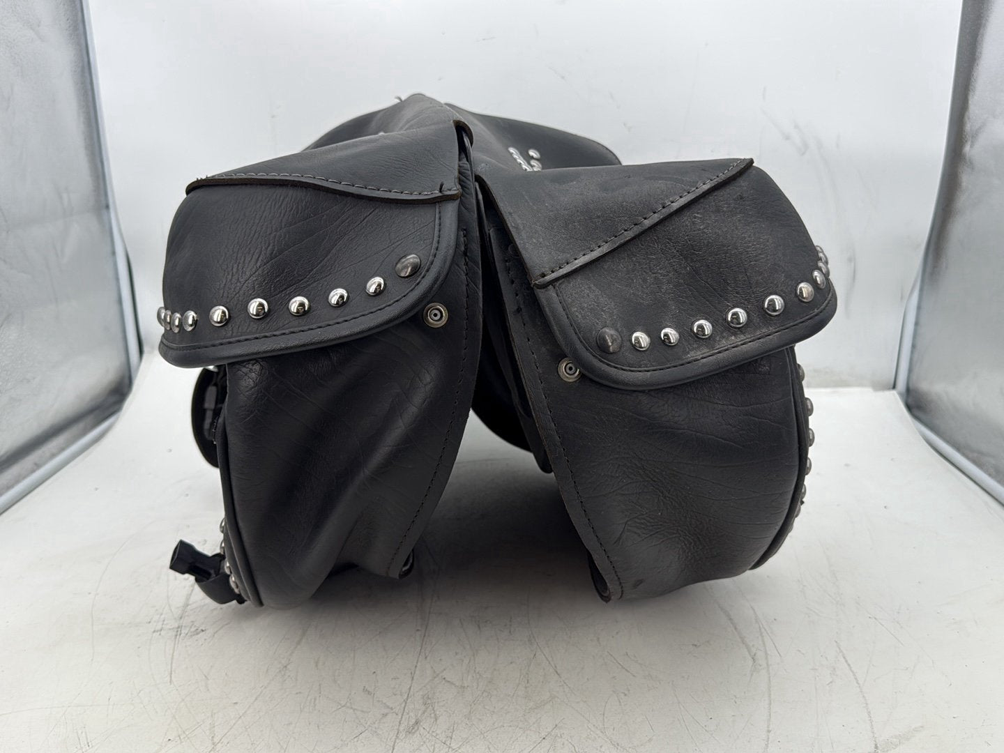 1997 Harley Softail Heritage Classic Rear Left Right Saddlebags Luggage Leather