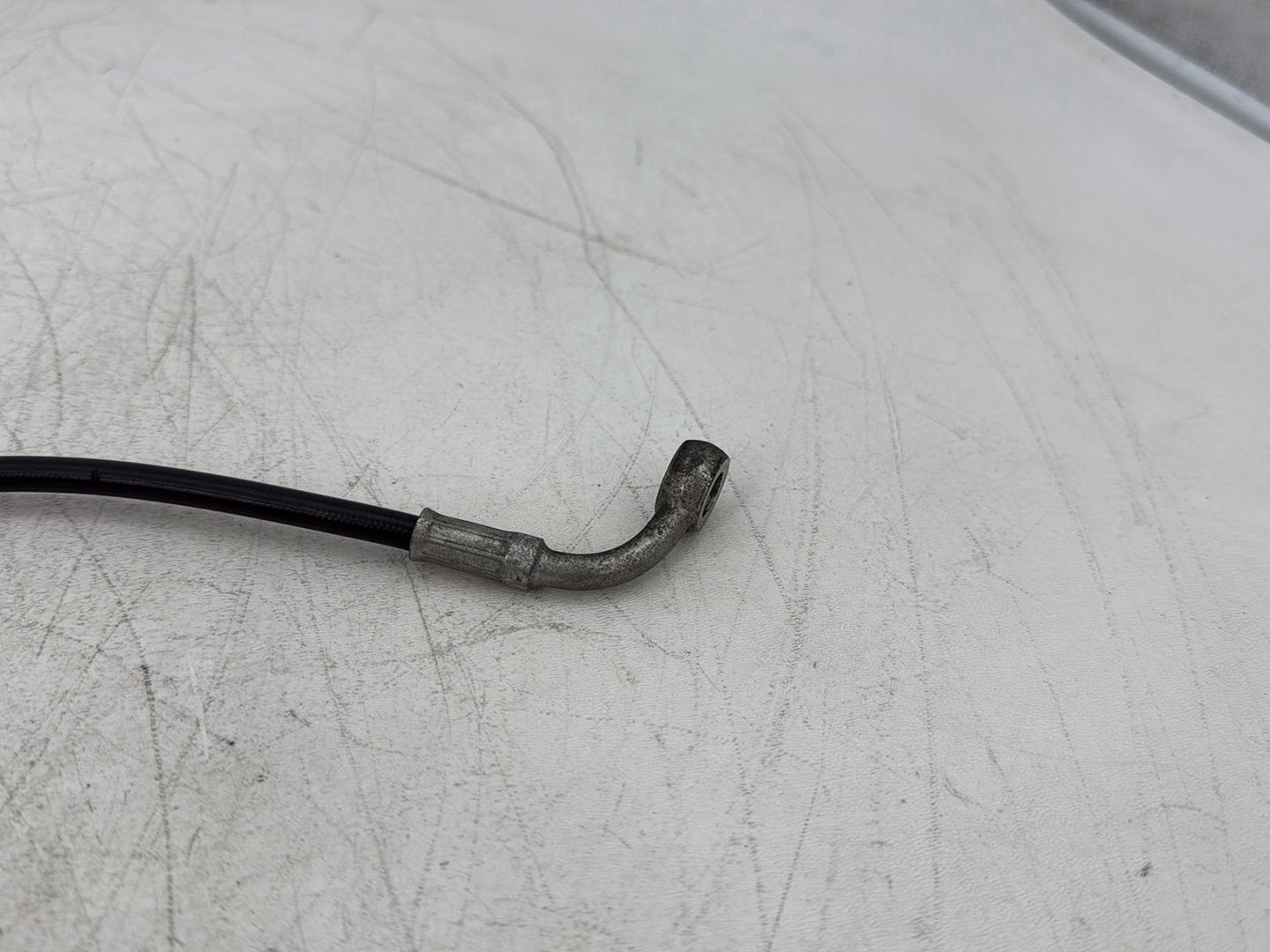 2010 Harley Dyna Fat Bob FXDF OEM Front Brake Hose Line Pipe