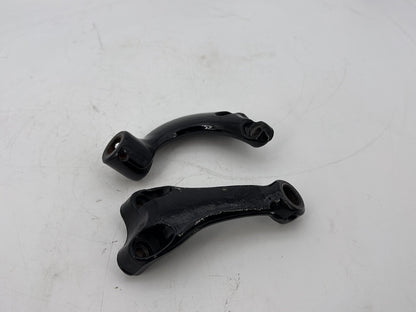 2009 Harley Sportster XL1200C 1200 Custom OEM Left Right Driver Footpeg Bracket Mounts