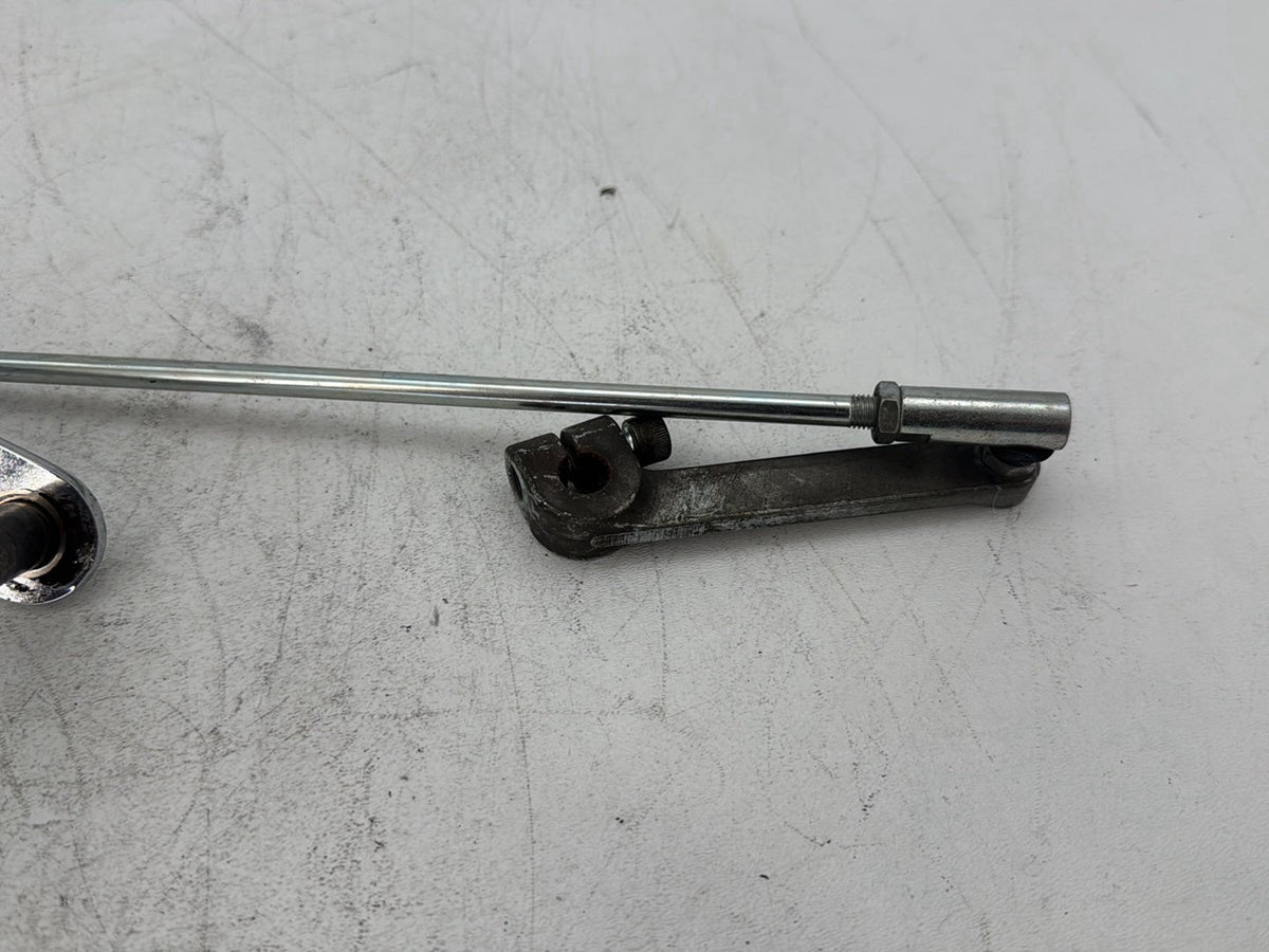 1997 Harley Softail Fat Boy FLSTF OEM Gear Shifter Lever Arm w/ Rod linkage