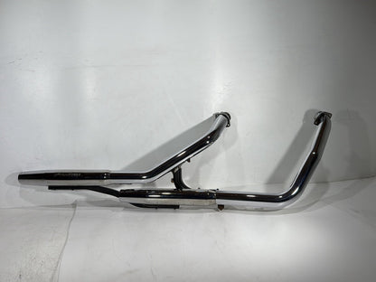 2002 Harley Dyna FXD Super Glide OEM Exhaust Header Muffler Pipes Screamin Eagle