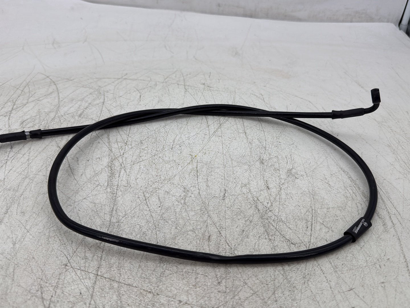 2007 Harley Dyna Street Bob FXDBI OEM Front Brake Hose Line Pipe