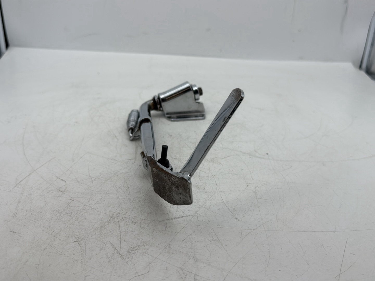 2007 Harley Touring FLHTCU Electra Glide Ultra OEM Left Side Jiffy Kick Stand & Spring
