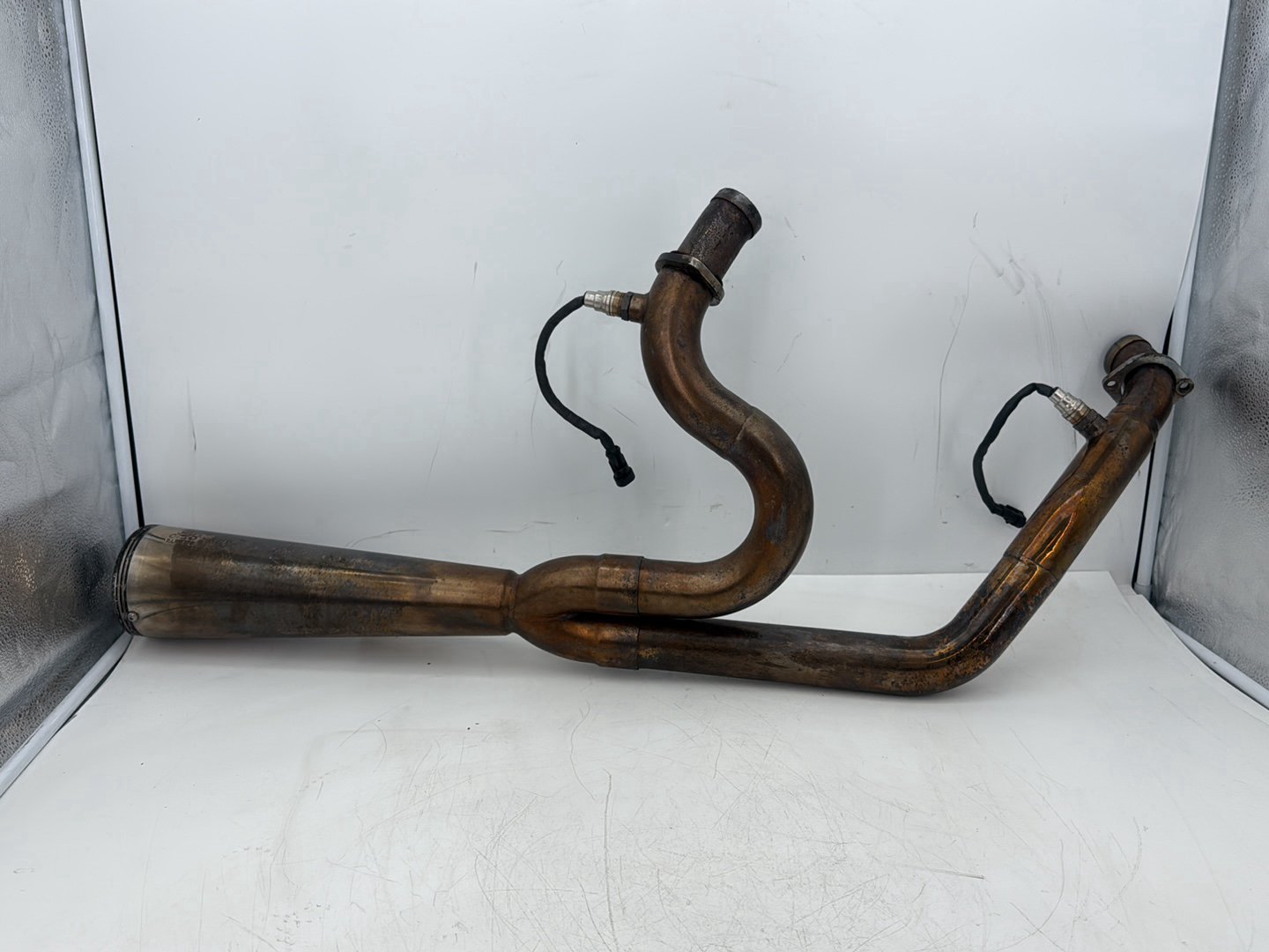 2007 Harley Touring FLHTCU Electra Glide Ultra OEM Exhaust System Header Pipe