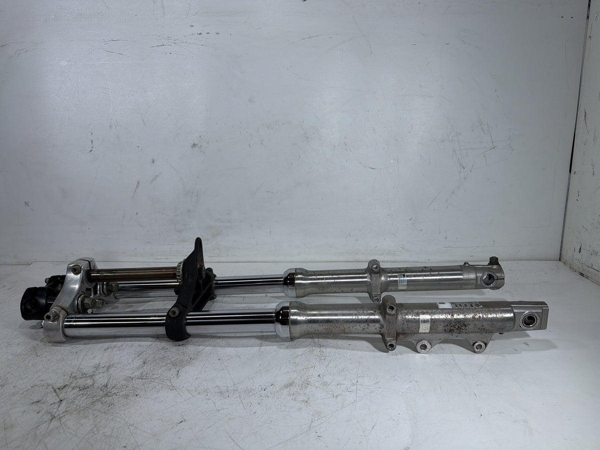 1991 Harley Sportster 883 XLH883 Front Triple Tree Set & LH RH Fork Legs Sliders