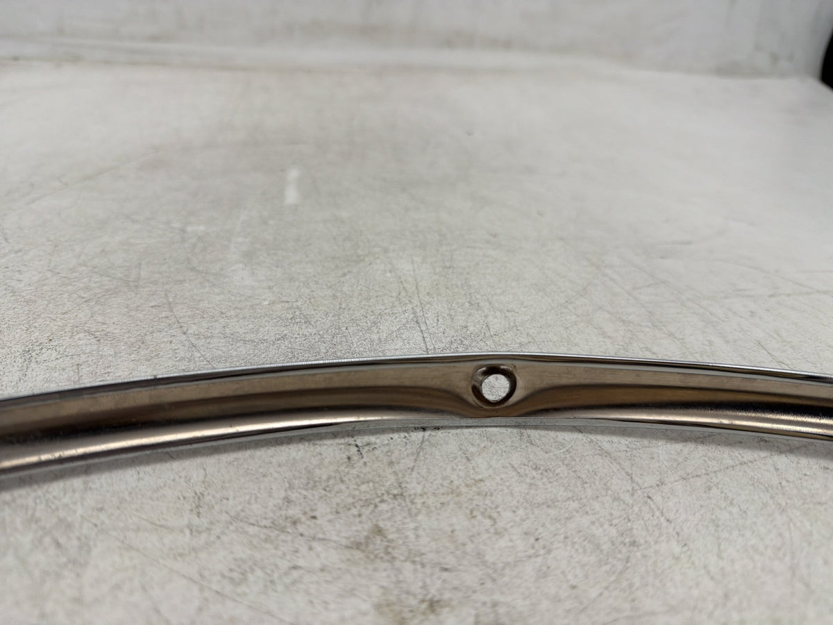 04 Harley Electra Glide CVO Eagle OEM Front Windshield Mount Trim Strip 58247-96