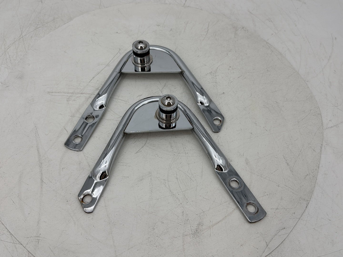 2008 Harley Electra Glide Touring LH RH Detachable Tour Pak Luggage Box Bracket