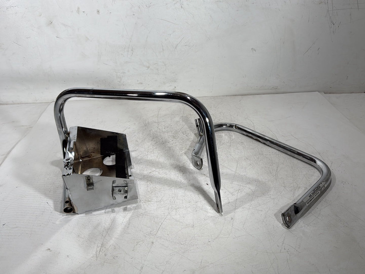 1992 Harley Electra Glide Touring OEM Rear Left Right Saddlebag Guard Rails Bar