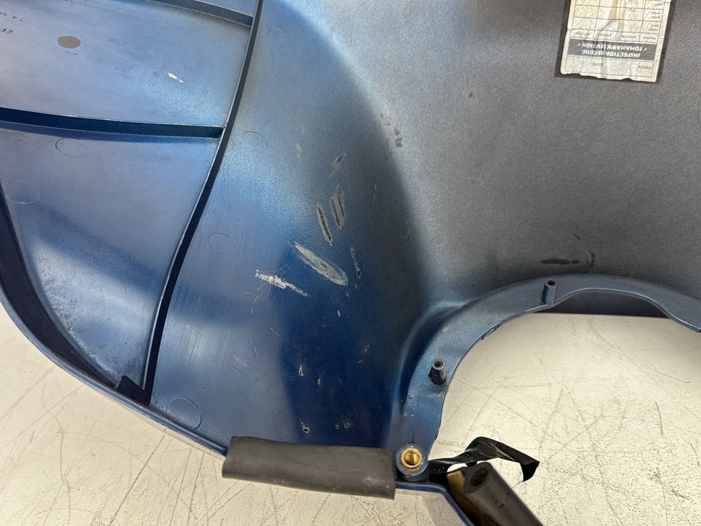 1998 Harley Touring FLHTCUI Electra Glide Ultra OEM Front Outer Batwing Fairing Cover