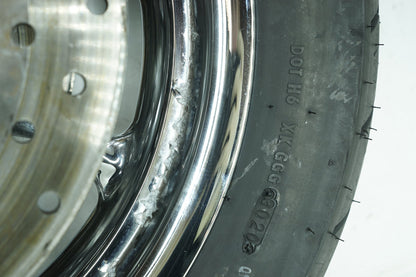 2007 - 2012 Harley-Davidson Touring CVO Electra Screamin Eagle Front Wheel Rim Tire 130/90B16