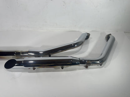 2004 Harley Softail FLSTC Heritage Classic OEM Exhaust Header Pipes Muffler