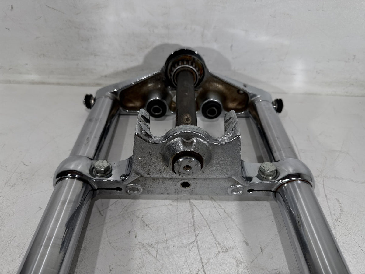 2001 Harley Softail Standard OEM Front Triple Tree Set & LH RH Fork Legs Sliders