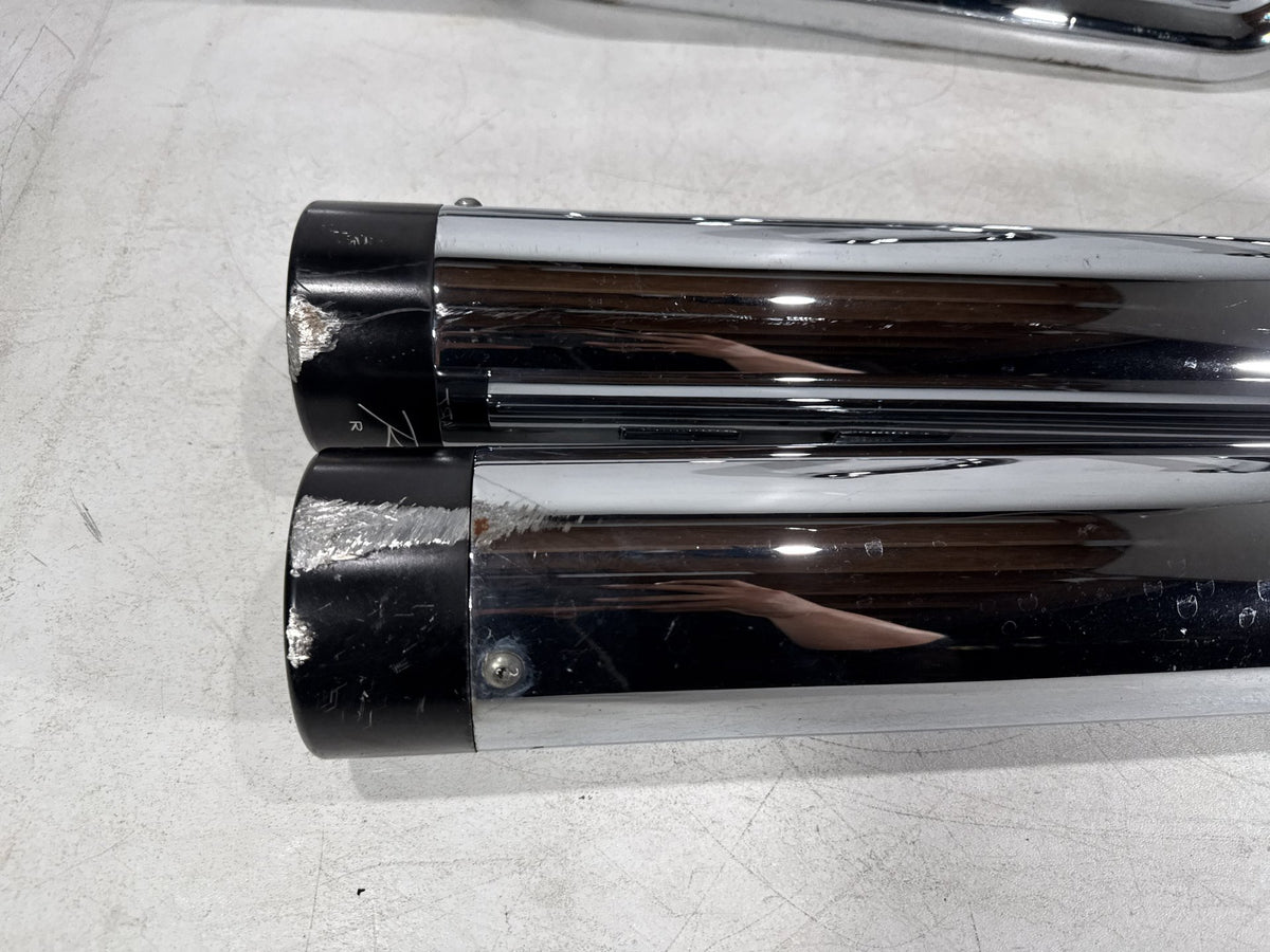 2012 Harley Street Glide Touring FLHX OEM Exhaust Header Pipes Muffler