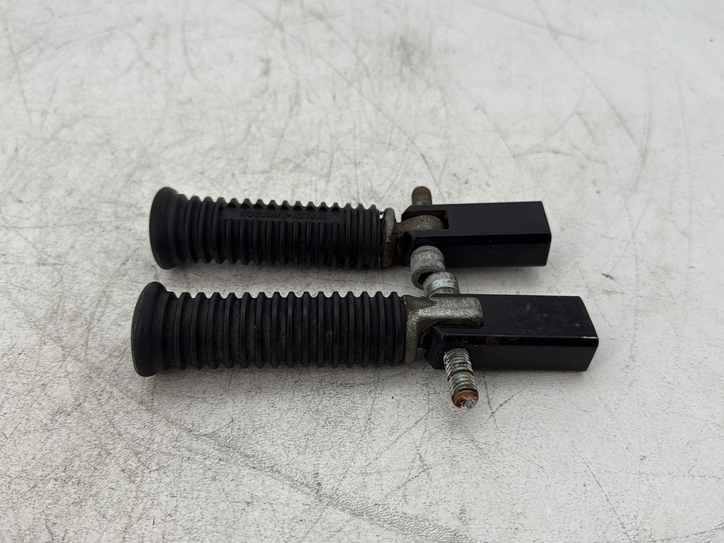 1997 Harley Sportster 1200 Custom XL1200C OEM Passenger Left & Right Foot Pegs