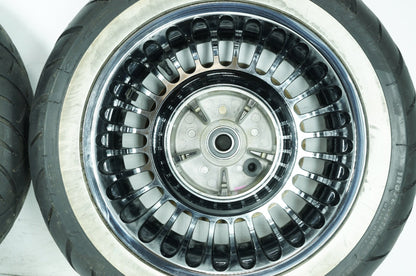 2008 - 2016 Harley-Davidson Touring Electra Glide Ultra Front & Rear Wheel Rim Tire 42195-10