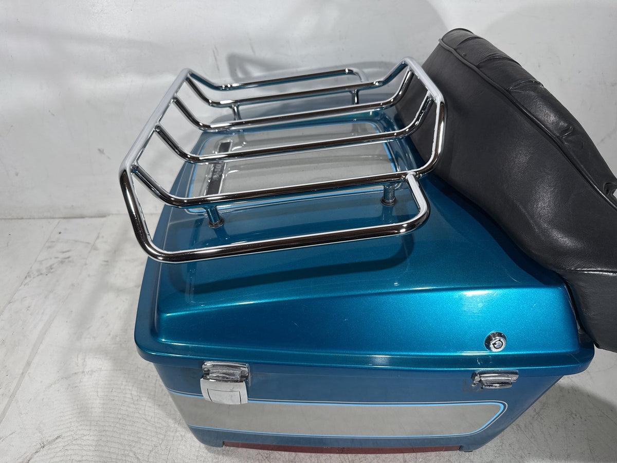 1995 Harley Electra Glide Touring FLHT OEM Pass Backrest Tour Pak Luggage NOKey