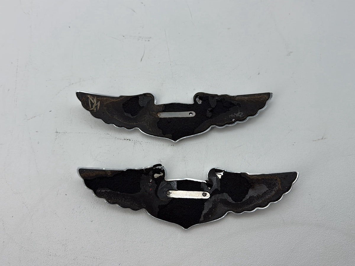 2008 Harley Softail Deluxe Fuel Tank Badges Trim Logo Sticker Scratched