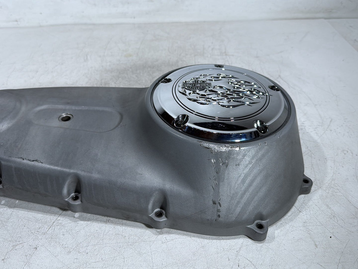 2009 Harley Dyna Street Bob FXDB OEM Outer Primary Clutch Cover