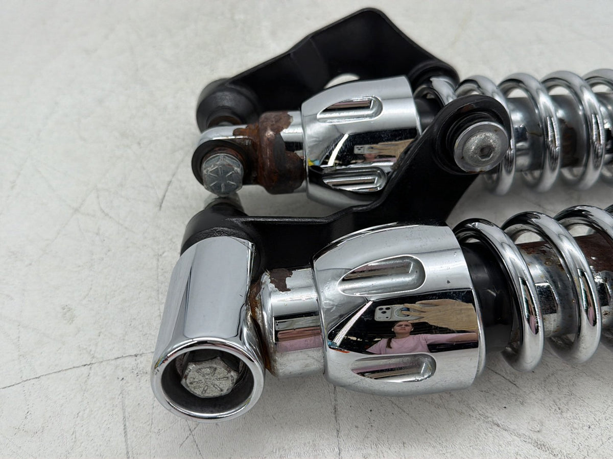 2014 Harley Dyna Low Rider FXDL Rear Left Right Shock Absorbers Progressive 14"
