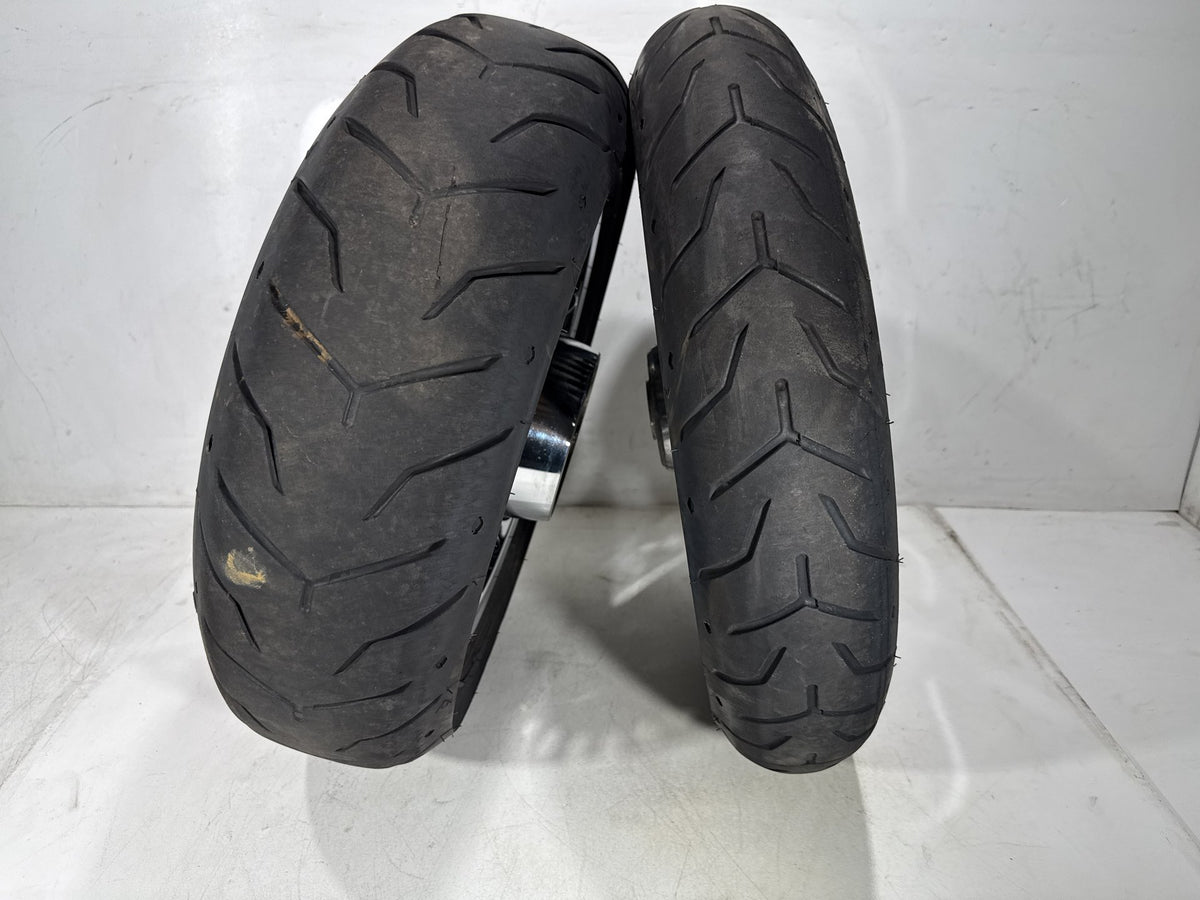 2011 Harley Electra Glide Touring Ultra OEM Front & Rear Wheel Rim Tire 16" 17"