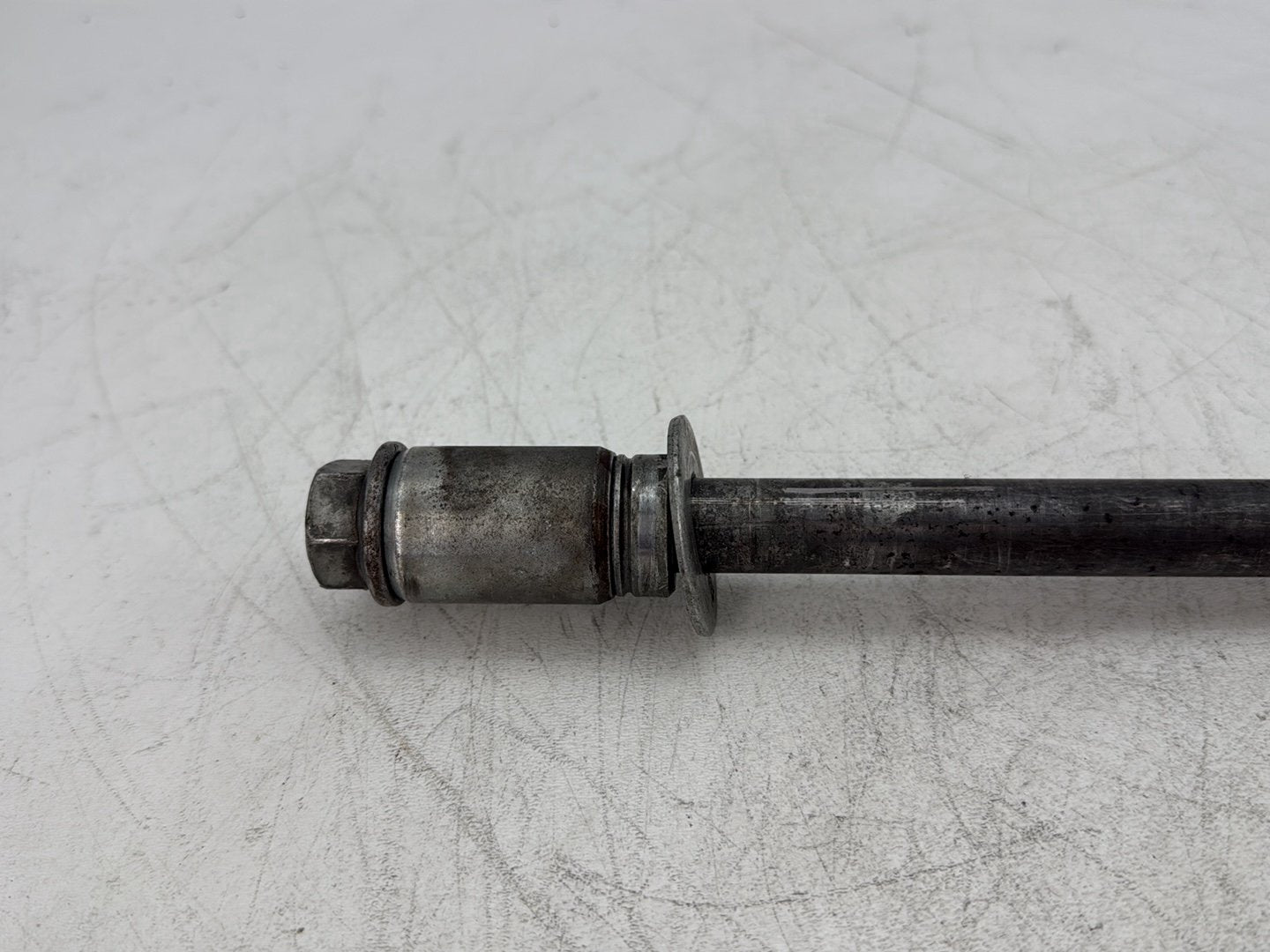 2000 Harley Dyna FXDWG Wide Glide OEM Rear Wheel Axle Bolt Shaft