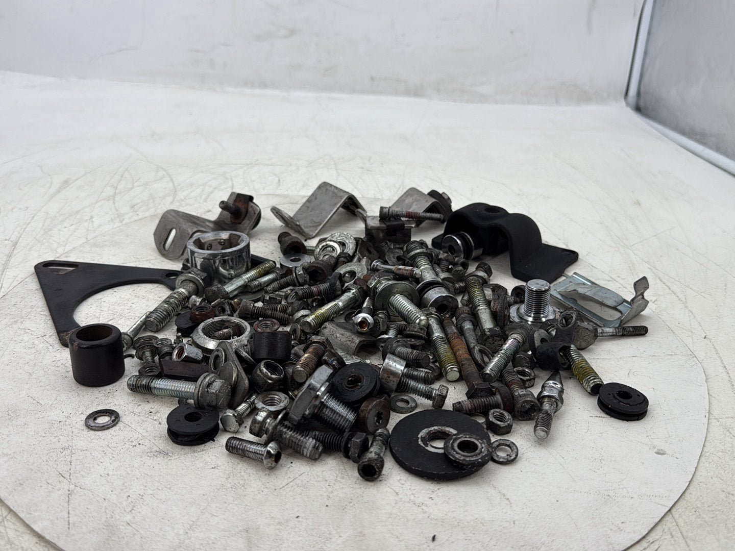 2004 Harley Road King Touring Custom FLHRSI OEM Hardware Bolts Nuts & Brackets