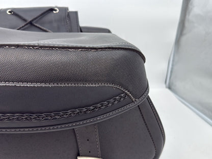 2004 - 2013 Harley-Davidson Sportster 883 Custom Rear Left Right Saddlebags Luggage Leather KEMI-MOTO