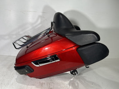2008 - 2016 Harley-Davidson Touring Electra Glide Ultra Pass Backrest Tour Pak Luggage NOKey w/ Audio Left Right Rear Sound Speakers