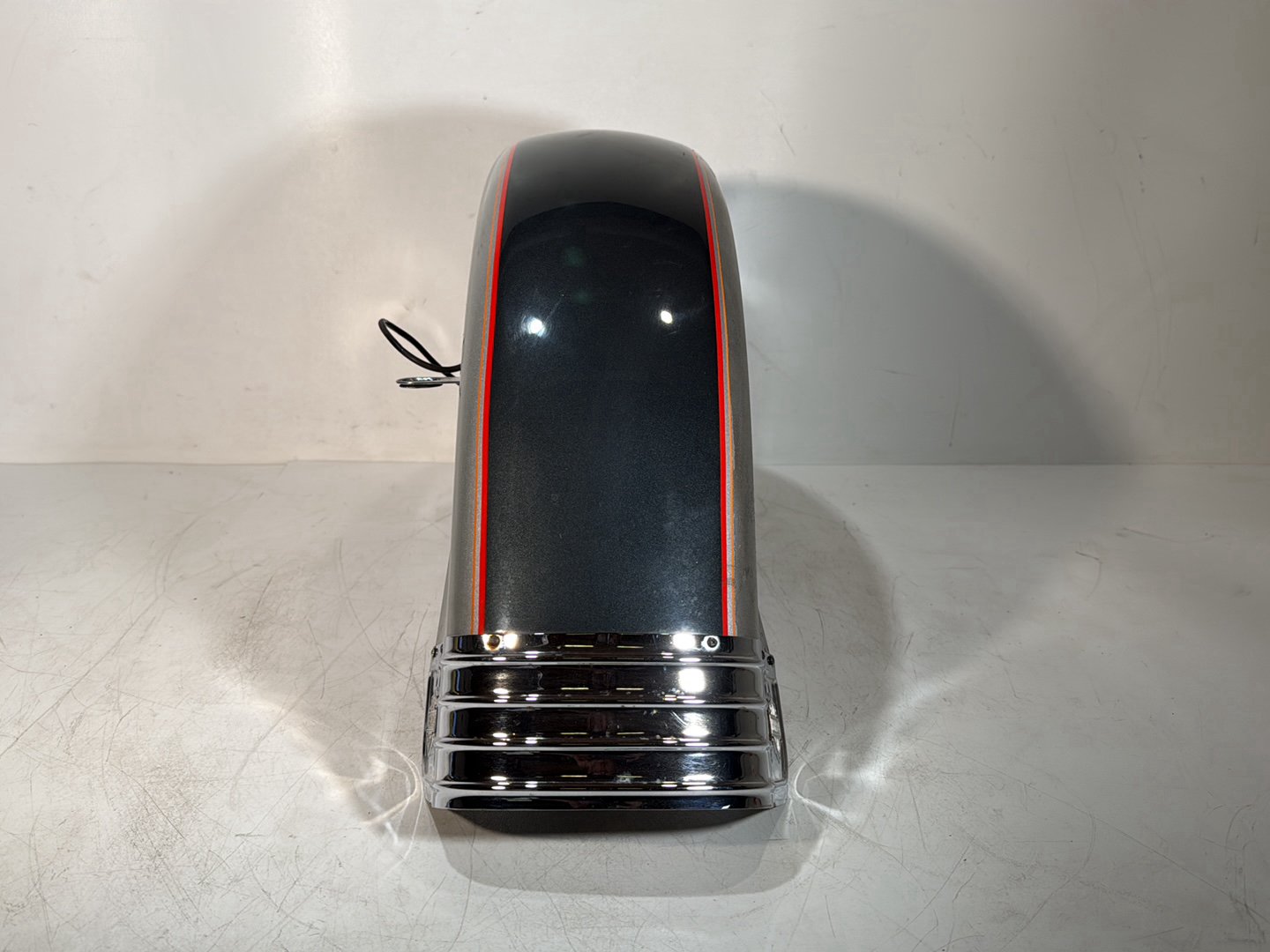 1984 - 1998 Harley-Davidson Touring Electra Glide Classic Front Wheel Fender Shell Panel w/ Bumper Rail Cushion Front