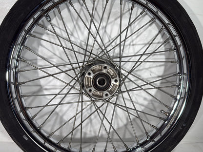 2000 Harley Dyna FXDWG Wide Glide OEM Front Wheel Rim Tire Spoked