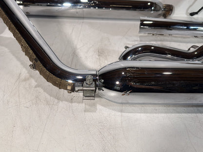 2008 Harley Touring Electra Glide Ultra OEM Exhaust Header Pipes Muffler COBRA