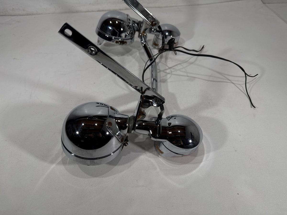 1995 Harley Heritage Softail Classic Front Turn Signal Indicators Aux Light Bar