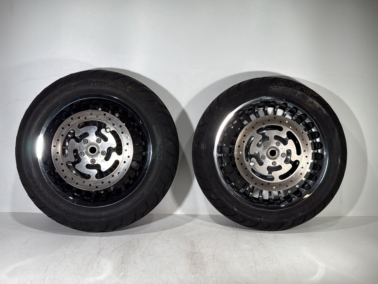 2007 - 2016 Harley-Davidson Touring Electra Glide Ultra Front & Rear Wheel Rim Tire 42196-10 , 42195-10