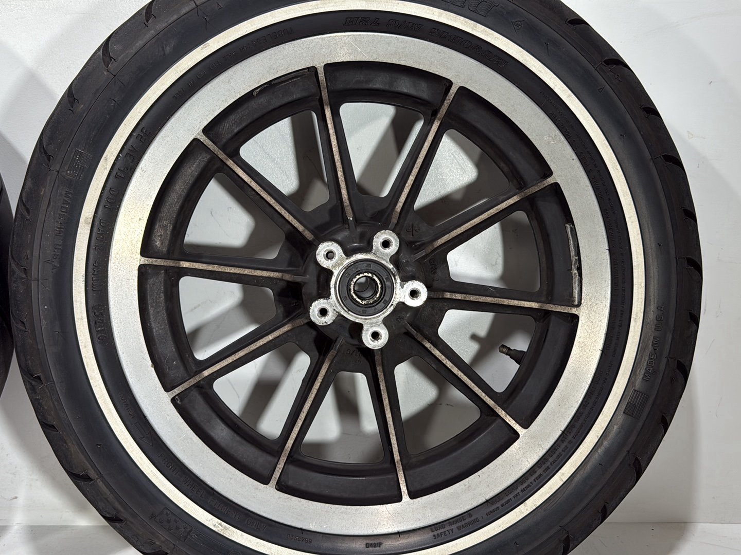 1995 Harley Road King Touring FLHR OEM Front & Rear Wheel Rim Tire