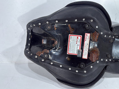 2000 Harley Dyna FXDWG Wide Glide OEM Passenger Rider Driver Seat Saddle