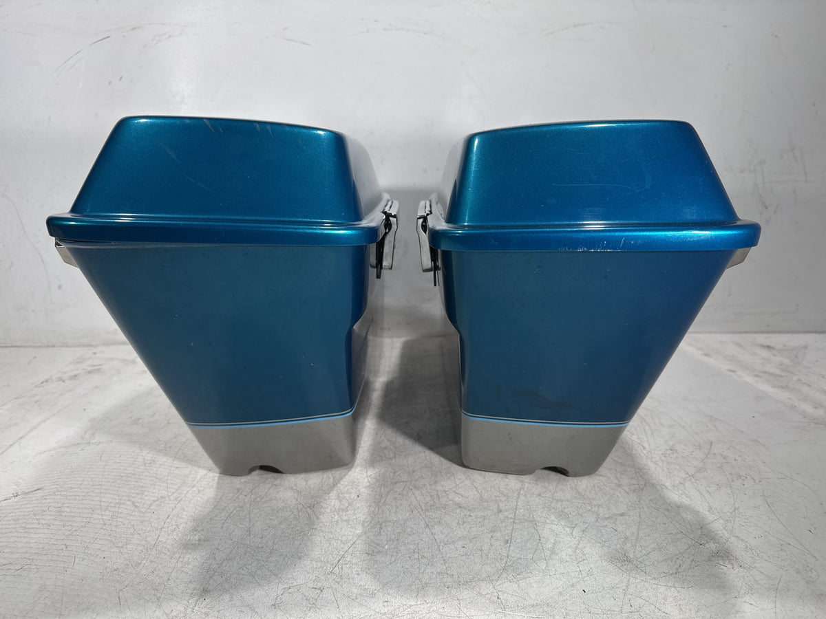 1995 Harley Electra Glide Touring FLHT OEM Left Right Saddlebags Luggage NOKey