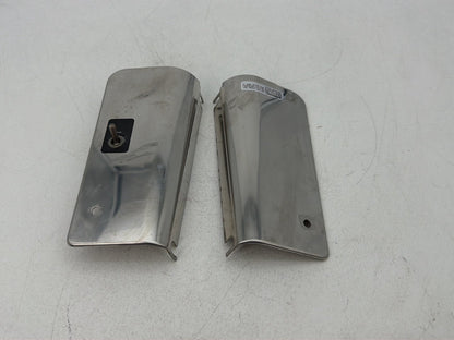 1986 - 1998 Harley-Davidson Softail Heritage Classic Left & Right Headlamp Nacelle Covers 67814-86