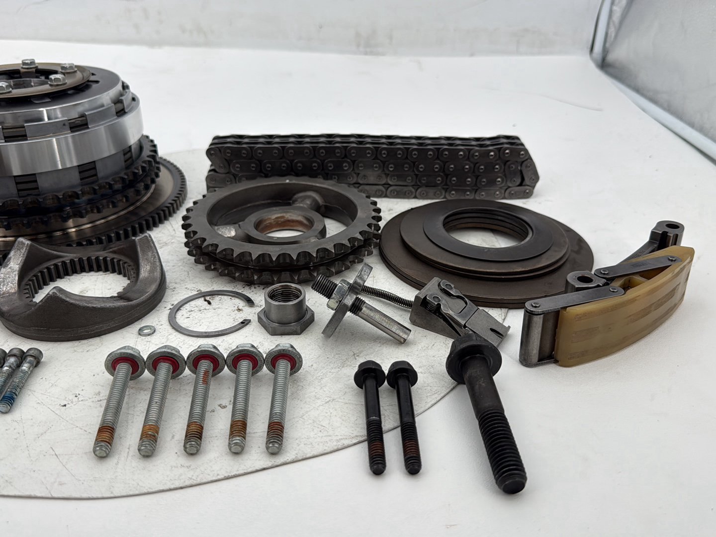 11 Harley Road King Touring FLHRC Classic OEM Clutch Basket Chain Tensioner Kit
