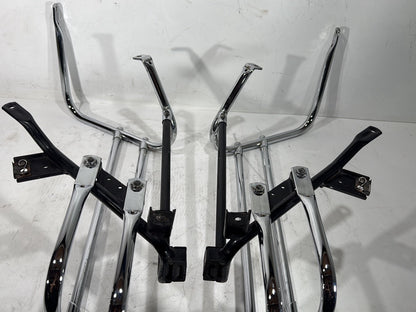 2013 Harley Electra Glide Touring Ultra FLHTCUI OEM Rear Left Right Saddlebag Guard Rails Bar