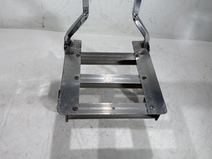 2008 Harley Dyna Fat Bob FXDF OEM Rear Sissy Bar w/ Backrest Cushion Pad