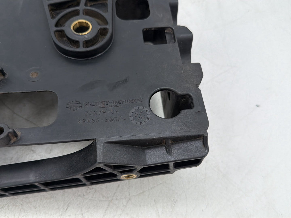 2007 Harley Dyna Street Bob FXDB OEM Battery Tray Bracket Holder Carrier