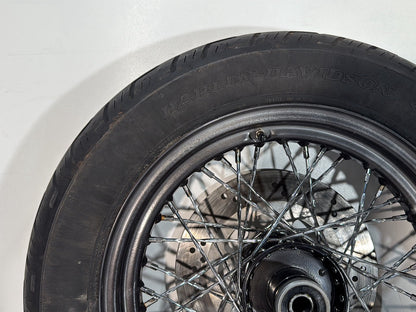 1986 - 1998 Harley-Davidson Softail Heritage Classic Front Wheel Rim Tire Spoked 43005-86C