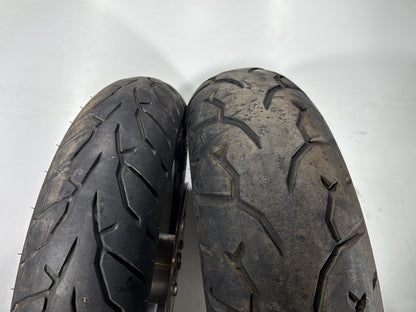 2012 Harley Dyna FXDF Fat Bob OEM Front & Rear Wheel Rim Tire