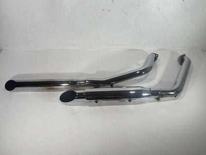 2004 Harley Softail FLSTC Heritage Classic OEM Exhaust Header Pipes Muffler