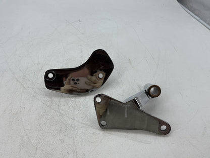 2001 Harley Sportster 883 Hugger XLH883 OEM Left Right Driver Footpeg Bracket Mounts