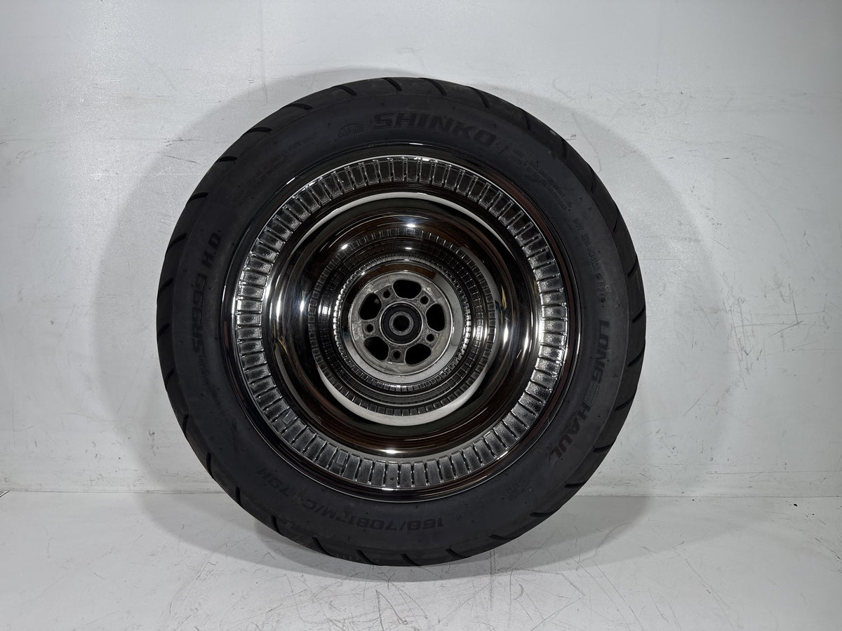 2003 Harley Softail Deuce FXSTDI OEM Rear Wheel Rim Tire 160/70B17 17"