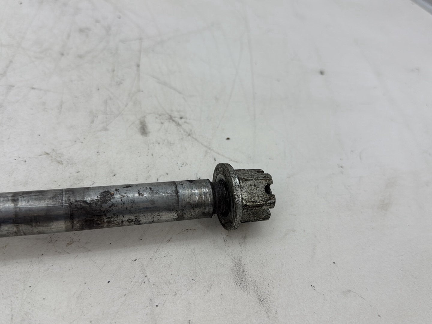 2002 Harley Heritage Softail Classic FLSTC OEM Rear Wheel Axle Bolt Shaft