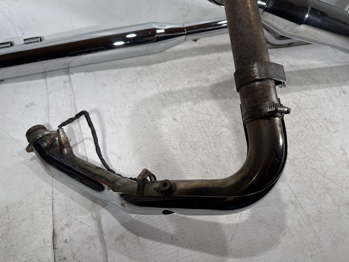 2009 Harley Electra Glide Touring CVO Screamin OEM Exhaust Header Pipes Muffler