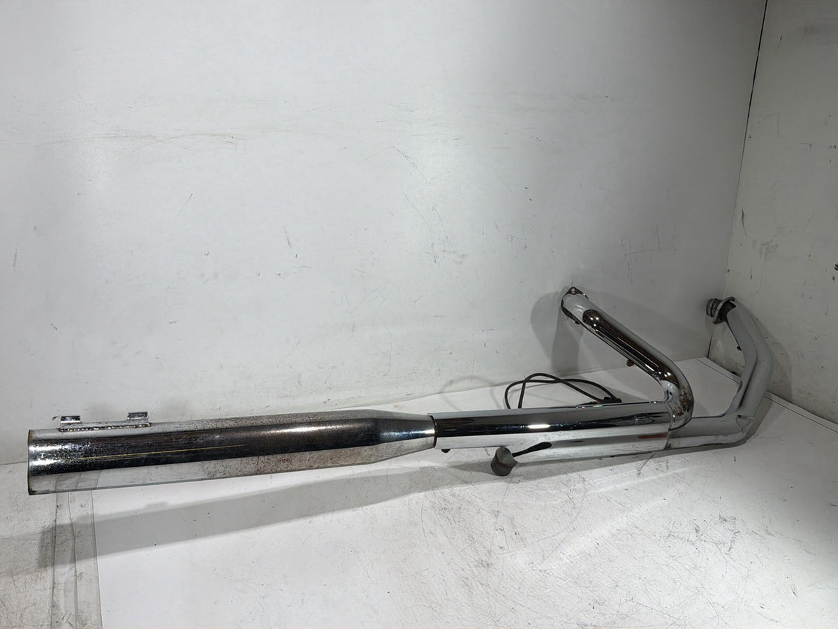 2010 Harley Road King Touring Classic Exhaust Headers Pipe Mufflers Python